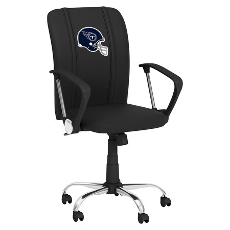 Dreamseat Curve Task Chair with Tennessee Titans Helmet Logo XZOCCURVE-PSNFL21052